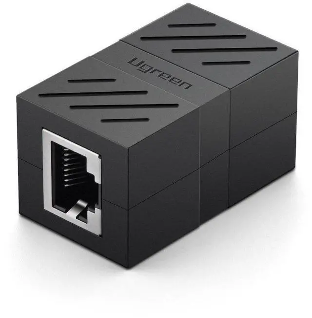 Alt view image 3 of 7 - WRIARICH RJ45 Female To Female Network Ethernet LAN Splitter Connector Transfer Head RJ45 Adapter Coupler for Cat7 Cat6 Cat5e(5-pack Black)