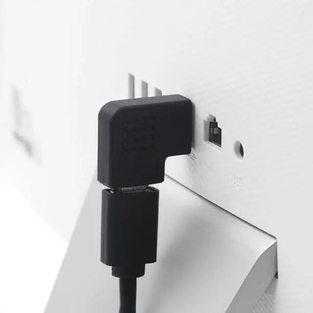 Alt view image 6 of 7 - WRIARICH HDMI Right Angle Port Saver Adapter (Male to Female) -Flat 90 Degree And 270 Degree, 4-Pack