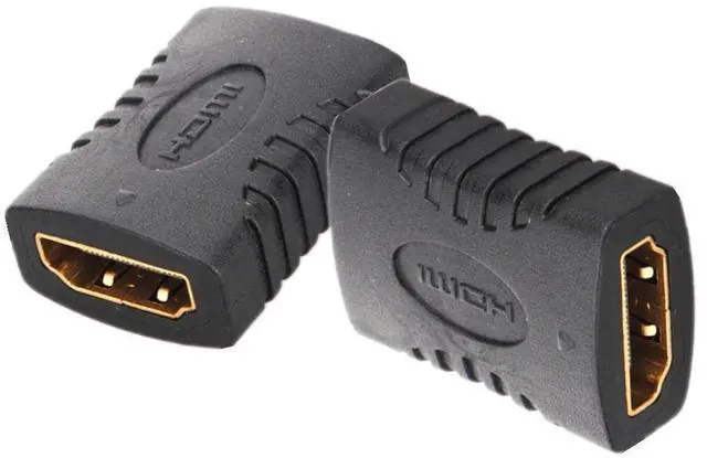 Alt view image 2 of 7 - WRIARICH 4 Pack HDMI Female To Female Extender Coupler Adapter Connector F/F Fit For PS4 HDMI Cable HDMI Extender