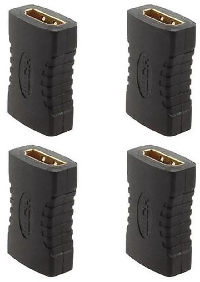 Main image of WRIARICH 4 Pack HDMI Female To Female Extender Adapter Male To Female 1080P Extension Connector Cable for TV Stick, Roku Stick, Chromecast, Xbox, PS4, PS3, Nintendo Switch