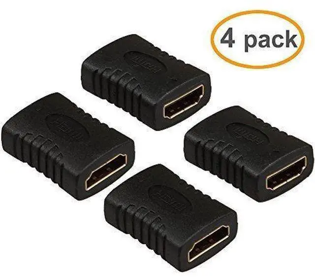 Main image of WRIARICH HDMI Female to Female Adapter Coupler Connector Converter For HDTV 1080P HDMI Adapter for TV Stick, Roku Stick, Chromecast, Xbox, PS4, PS3, Nintendo Switch, 4Pack