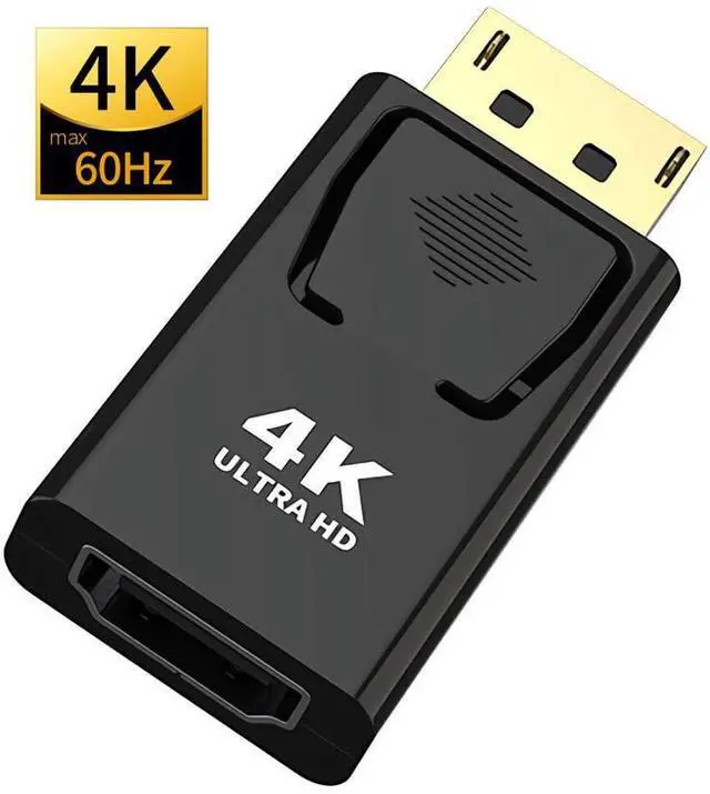 Main image of WRIARICH DP To HDMI Max 4K/1080P Display Port DP Male To HDMI Female Adapter Black High Quality Dp To Hdmi Converter For HDTV PC,1-Pcs