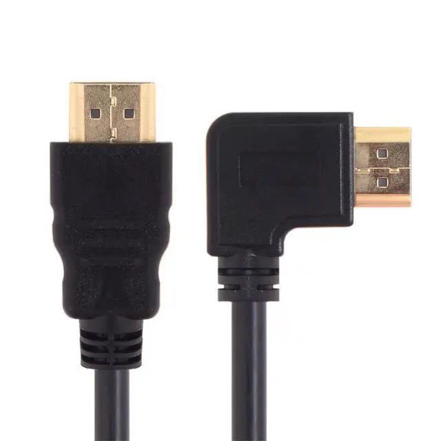 Alt view image 6 of 7 - WRIARICH 90 Degree Left Angled Type HDMI 1.4 Male to HDMI Male Cable Support 3D & Ethernet 50cm (Left Angle)