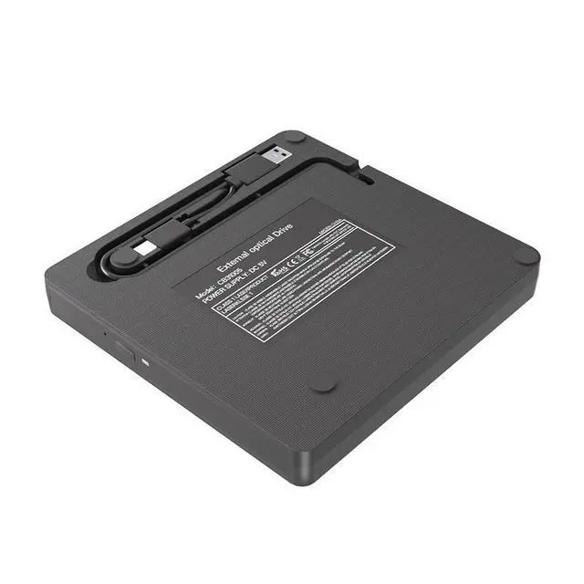 Alt view image 7 of 7 - WRIARICH External Blu Ray Drive, USB 3.0 and Type-C External Blu Ray Burner Portable Blu Ray DVD/CD/BD Player, 3D Optical Bluray CD DVD Drive Compatible with Windows XP/7/8/10/11 MacOS Laptop Desktop