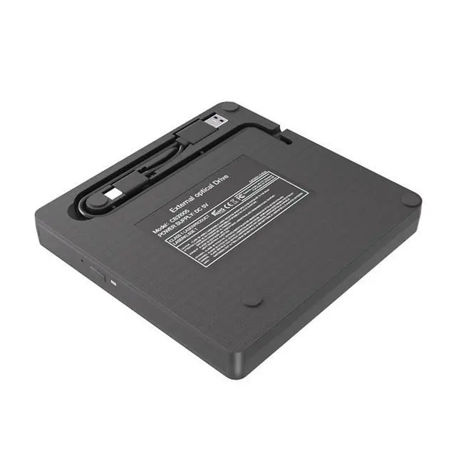 Alt view image 7 of 7 - External CD/DVD Drive for Laptop, USB 3.0 CD ROM DVD Burner Slim Portable CD Reader DVD Player Reader Writer Optical Disc Drive Compatible with Laptop Desktop PC Windows 11/10/8/7 Linux MacOS