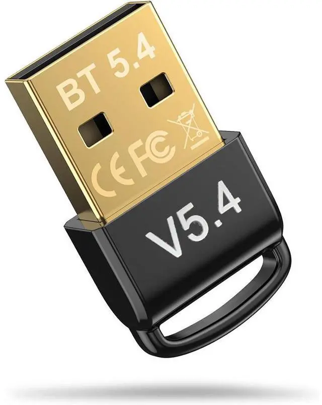 Main image of WRIARICH USB Bluetooth 5.4 Adapter for PC Supports Windows 11/10/8.1/7,Plug & Play on Windows11/10, Mini 5.4+EDR Bluetooth Dongle Receiver & Transmitter for PC,Laptop,Keyboard,Mouse,Headsets,Speakers