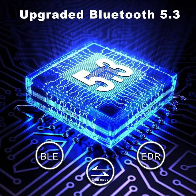 Alt view image 5 of 7 - Bluetooth Adapter for PC - Long Range USB Bluetooth 5.3 Dongle (EDR & BLE) - 492FT/150M Wireless Transfer Transmitter Receive for Desktop Laptop, Plug & Play, Supports Windows 11/10/8.1/7 giyqxHw
