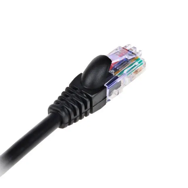 Alt view image 3 of 7 - WRIARICH RJ45 to RS232, DB9 9-Pin Serial Port Male to RJ45 Female Cat5 Ethernet LAN Console 10Ft / 3M