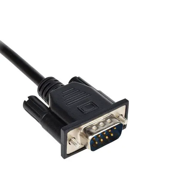 Alt view image 2 of 7 - WRIARICH RJ45 to RS232, DB9 9-Pin Serial Port Male to RJ45 Female Cat5 Ethernet LAN Console 10Ft / 3M