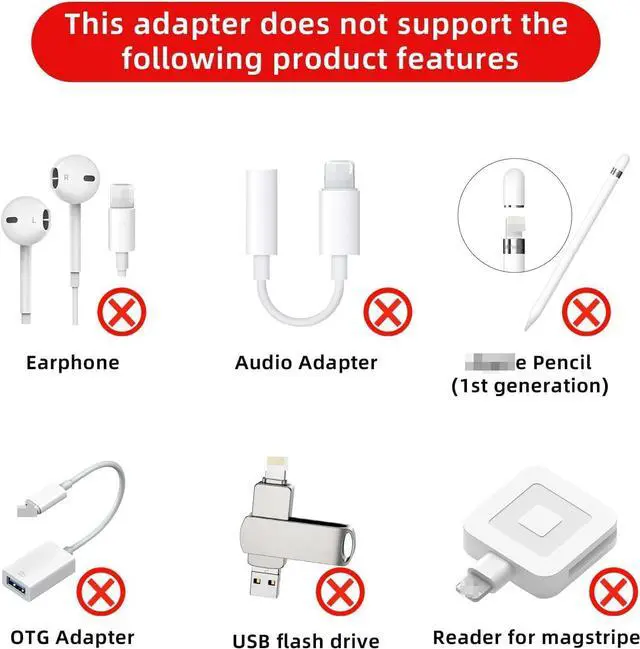 Alt view image 2 of 7 - 4 Pack Light-ning to USB C Adapter for iPhone 15/16/16 Pro Max/Plus, S24,Support Charging & Data Transfer, Type C Charger Connector Cable,Lightning Female to USB C Male Adapter,Not for Audio