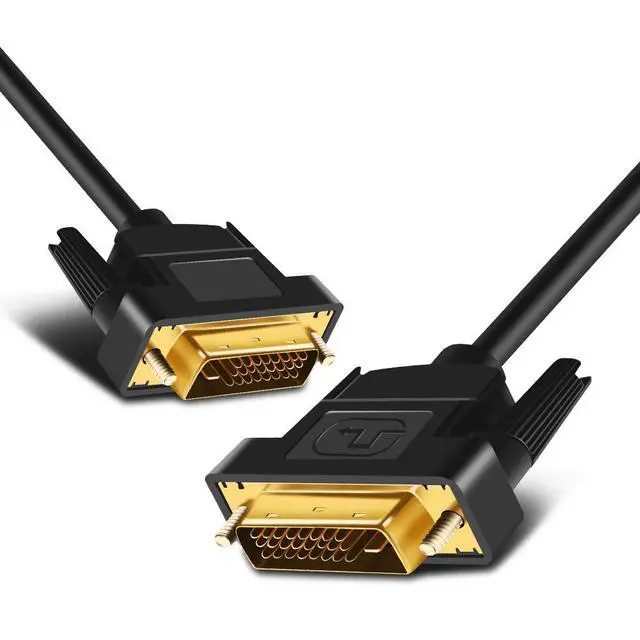 Alt view image 2 of 7 - WRIARICH High Speed DVI to DVI Cable 3ft/1M, Gold Plated Plug DVI-D 24+1 Cable Male to Male Digital Video Monitor Cable,Support 1080P, for Gaming, DVD, HDTV and Projector