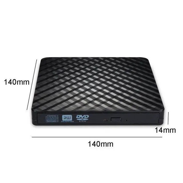 Alt view image 4 of 7 - WRIARICH External DVD Drive, USB 3.0 External DVD Drive Portable External Optical Drive CD DVD RW ROM Player