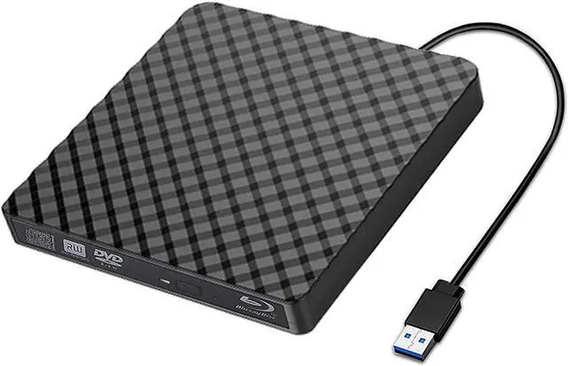 Main image of WRIARICH External Blu ray Drive DVD/BD Player Read/Write Portable Blu-ray Drive USB 3.0 CD DVD Burner 3D Blu RAL Drive Compatible with/Win7/Win8/Win10/ Mac OS Blu ray Burner