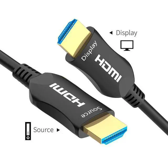 Alt view image 3 of 7 - WRIARICH HDMI Fiber Cable 4K60HZ HDR Light Speed HDMI2.0b Cable, Supports 18Gbps, ARC, HDCP2.2, 4:4:4/4:2:2/4:2:0 Slim and Flexible HDMI Optic Cable- 165ft(50meters)