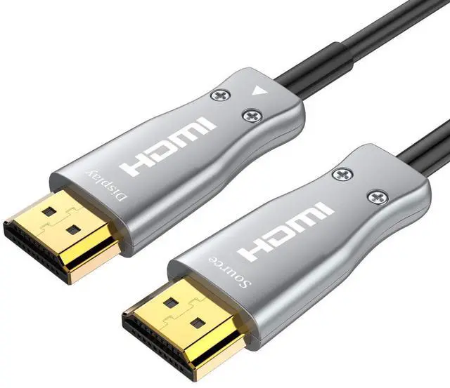 Main image of HDMI 2.0 Cable - High Speed 18Gbps - 4K 60hz(4:4:4/4:2:2/4:2:0, ARC, HDR, HDCP2.2, 3D, UHD) - Optimal Viewing for Apple tv 4k, Xbox one, PS4 pro - One-Way Work Fiber Optic HDMI Cable, 50M/164ft