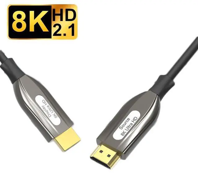 Main image of WRIARICH 8K 60Hz HDMI 2.1 Fiber Optic Cable 164FT, 48Gbps High Speed -4K@120Hz 7680P,HDCP 2.2 & 2.3, HDR 10,eARC,Dynamic HDR,Compatible for Laptop, Monitor - In Wall Long HDMI Cable