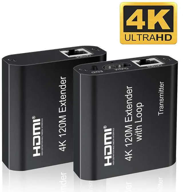 Main image of WRIARICH 4K HDMI Extender Up to 394-Feet (120m)