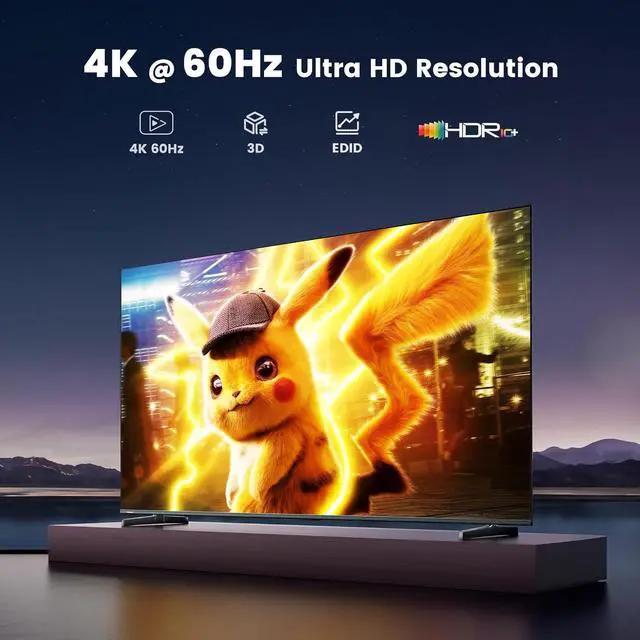 Alt view image 3 of 7 - WRIARICH 8x8 HDMI Matrix 4K@60Hz, 4K HDMI Matrix Switch Switcher 8 in 8 Out HDMI Switch with IR Remote Control, RS232 Vedio Switcher (OZJ8)