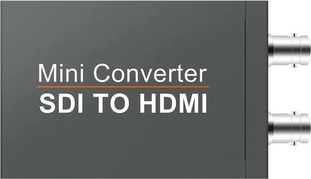 Main image of WRIARICH 1080P SDI to HDMI + Sdi Converter with SDI Loop Out Top Grade Product Support SD-SDI/HD-SDI/3G-SDI to HDMI for Monitor Audio Video (OZH5)