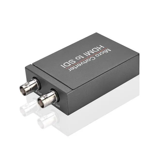 Main image of WRIARICH 1080P Micro HDMI to SDI Converter Full HD 1080@60Hz Works with HDMI 1.3&HDCP1.3 One Hdmi Input and Two SDI Outptut with Power Supply