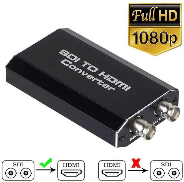 Main image of WRIARICH Micro Converter SDI to HDMI 3G (with Power Supply) for SD-SDI, HD-SDI and 3G-SDI Signals SDI Loopout (OZH5-1)