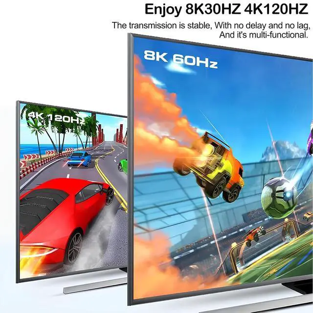 Alt view image 4 of 7 - WRIARICH 8K USB HDMI KVM Switch 2 in 1 Out, 2 Computers 1 Monitor Share 1*rj45 Port, 3*USB3.0 Port, Keyboard Mouse Printer Switcher Switch