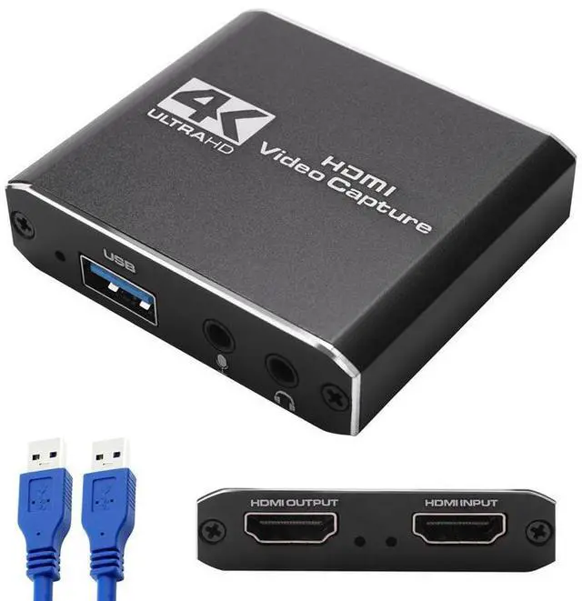 Main image of WRIARICH USB 3.0 Video Capture Card support Mic HD 4K Video 1080P 60fps Board Game Record For Live Streaming Video Recording