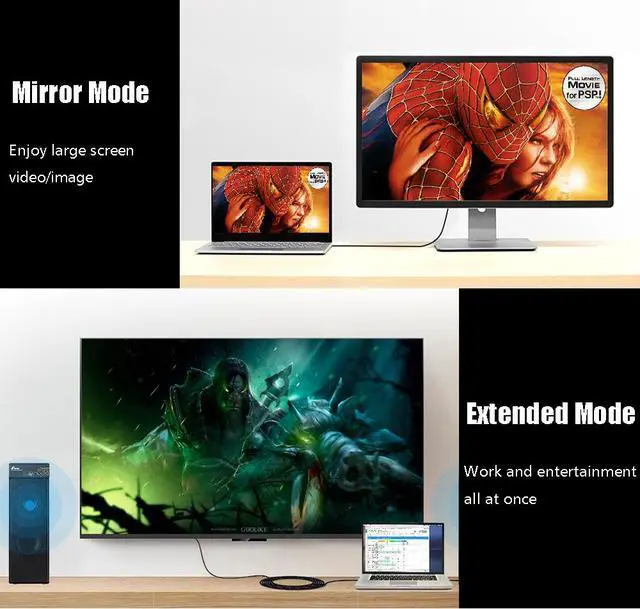 Alt view image 4 of 7 - WRIARICH 8K HDR HDMI Cable 10 Feet, HDMI 2.1 48Gbps, Supports 8K 60Hz(Dolby Vision, HDR10, HDCP 2.2) 7680*4320 4K@120Hz and ARC, High Speed Ultra HD Cord