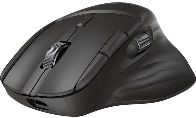 Main image of Ultra-Fast-Scroll Wireless Mouse 785M (B8YX4AA) - Multi Surface - Wireless - 32.81 ft - Bluetooth/Radio Frequency - 2.40 GHz - Rechargeable - Black - USB Type A - 6000 dpi - Scroll Wheel - 6 Button