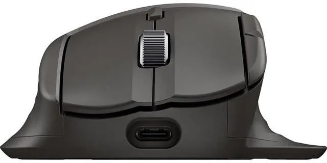 Alt view image 2 of 3 - Ultra-Fast-Scroll Wireless Mouse 785M (B8YX4AA) - Multi Surface - Wireless - 32.81 ft - Bluetooth/Radio Frequency - 2.40 GHz - Rechargeable - Black - USB Type A - 6000 dpi - Scroll Wheel - 6 Button