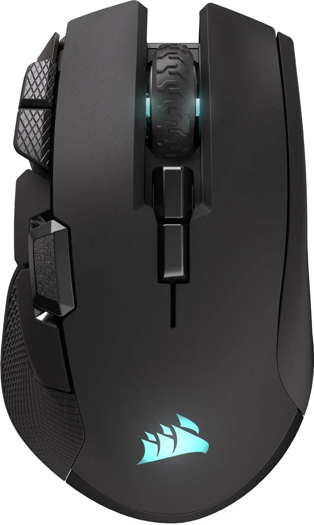 Main image of IRONCLAW Wireless SE Gaming Mouse Black | 26,000 DPI, Ergonomic Design for Larger Hands, 10 Programmable Buttons, for MOBA, FPS, MMO