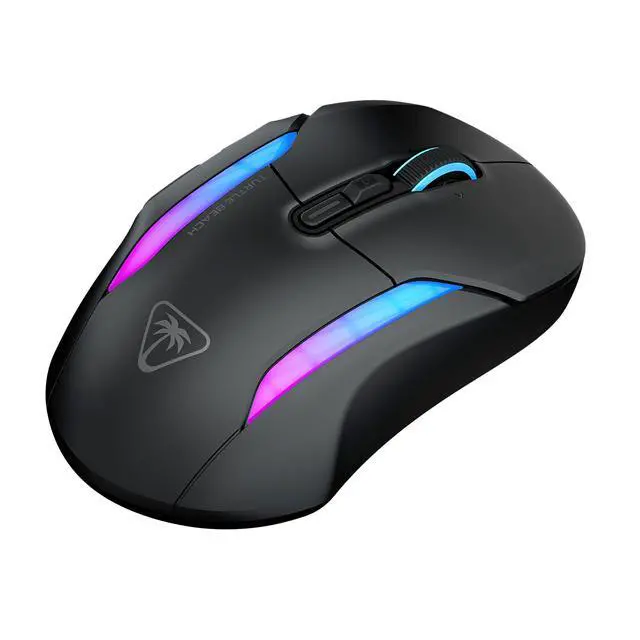 Alt view image 7 of 7 - Kone II Air Wireless RGB Gaming Mouse, 350-Hr Rechargeable Battery, 26000 DPI Optical Sensor, 100M Click Optical Switches, 21 Customizable Inputs, Ergonomic, 4D Scroll Wheel Ash Black