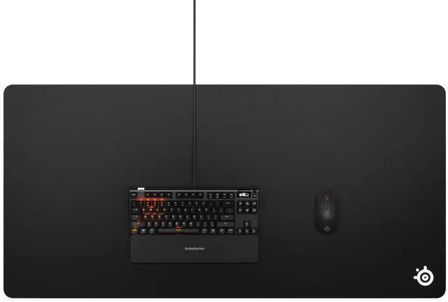 Alt view image 4 of 7 - QcK Cloth Gaming Mouse Pad, 3XL