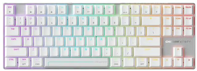 Main image of TKL RGB Wireless Gaming Keyboard with TMR Magnetic Switch Technology, Hot Swappable, 8000Hz Polling Rate, White