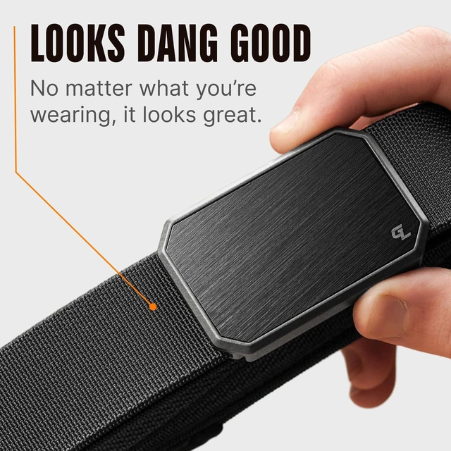 Alt view image 7 of 7 - Groove Belt, Men's Stretch Belt, Walnut/Dark Earth Brown L | Comfortable Stretch Belt for Men with Magnetic Buckle, Adjustable Fit & Durable for Work, Everyday Carry & Casual Wear