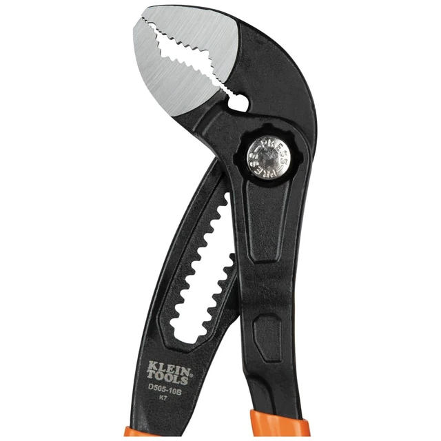 Alt view image 2 of 7 - D5053BKIT 3-Piece Adjustable Pliers, Quick-Adjust Klaw Pump Pliers Set, 7-Inch, 10-Inch, and 12-Inch, Compact Design with V-Jaw and Hardened Teeth for Maximum Torque