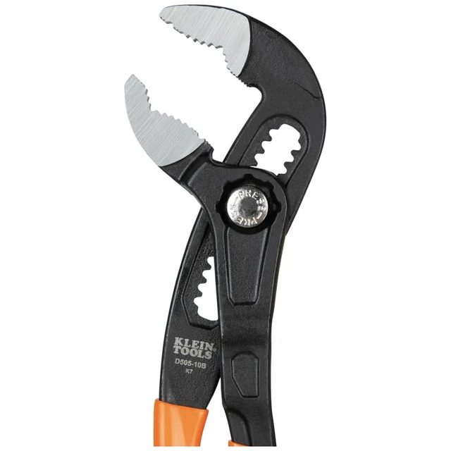 Alt view image 3 of 7 - D5053BKIT 3-Piece Adjustable Pliers, Quick-Adjust Klaw Pump Pliers Set, 7-Inch, 10-Inch, and 12-Inch, Compact Design with V-Jaw and Hardened Teeth for Maximum Torque