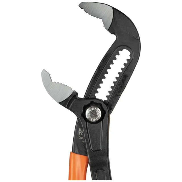 Alt view image 4 of 7 - D5053BKIT 3-Piece Adjustable Pliers, Quick-Adjust Klaw Pump Pliers Set, 7-Inch, 10-Inch, and 12-Inch, Compact Design with V-Jaw and Hardened Teeth for Maximum Torque