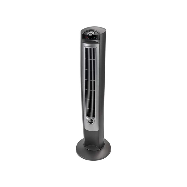 Alt view image 3 of 7 - Oscillating Tower Fan with Remote - 42" - T42951 - Silver | Quiet Standing Fan for Bedroom, Office, and Home, 3 Speeds, Timer, Powerful Cooling Air, Nighttime setting, Space-Saving
