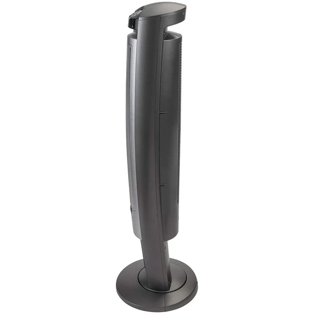Alt view image 4 of 7 - Oscillating Tower Fan with Remote - 42" - T42951 - Silver | Quiet Standing Fan for Bedroom, Office, and Home, 3 Speeds, Timer, Powerful Cooling Air, Nighttime setting, Space-Saving