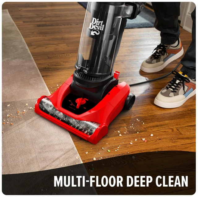 Alt view image 2 of 7 - Multi-Surface+ Upright Bagless Vacuum Cleaner | Ideal for Carpet and Hard Floor, Powerful, Lightweight, Corded Vacuum Cleaners for Home Use