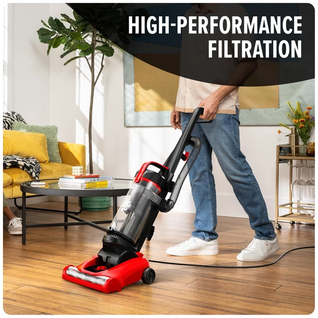 Alt view image 5 of 7 - Multi-Surface+ Upright Bagless Vacuum Cleaner | Ideal for Carpet and Hard Floor, Powerful, Lightweight, Corded Vacuum Cleaners for Home Use