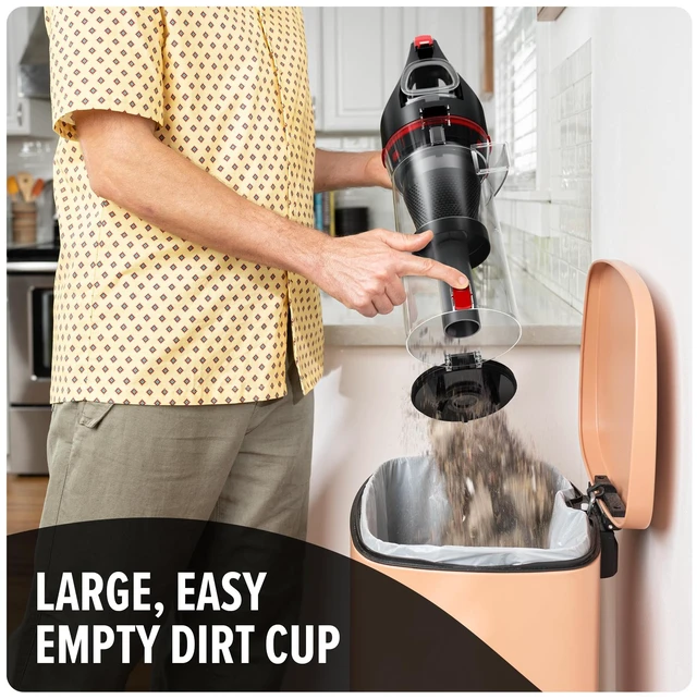 Alt view image 4 of 7 - Multi-Surface+ Upright Bagless Vacuum Cleaner | Ideal for Carpet and Hard Floor, Powerful, Lightweight, Corded Vacuum Cleaners for Home Use