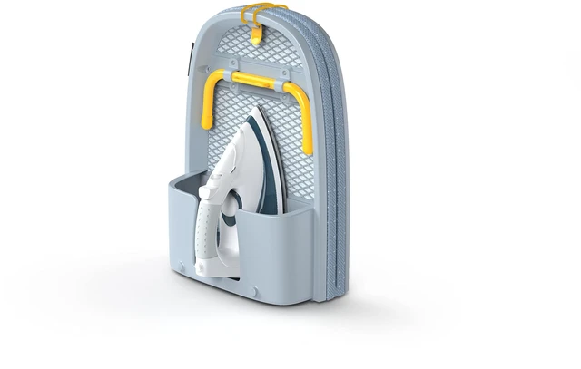 Main image of Pocket Max Portable Folding Tabletop Ironing Board, 35" Surface, Integrated Iron Storage Hook, Compact Design