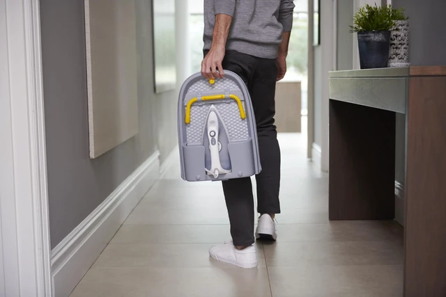Alt view image 5 of 7 - Pocket Max Portable Folding Tabletop Ironing Board, 35" Surface, Integrated Iron Storage Hook, Compact Design