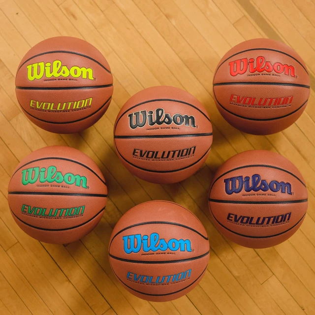 Alt view image 4 of 7 - Evolution Indoor Game Basketball, Intermediate - Size 6