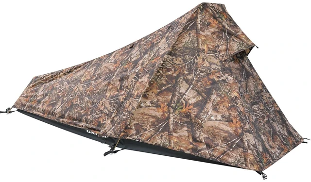 Main image of Ultralight Solo Bivy Tent, 1 Person Backpacking Tent for Camping | Lightweight & Waterproof Solo Tent, Aluminum Poles, Double-Wall, for Camping, Hiking, Hunting, Motorcycle Adventures