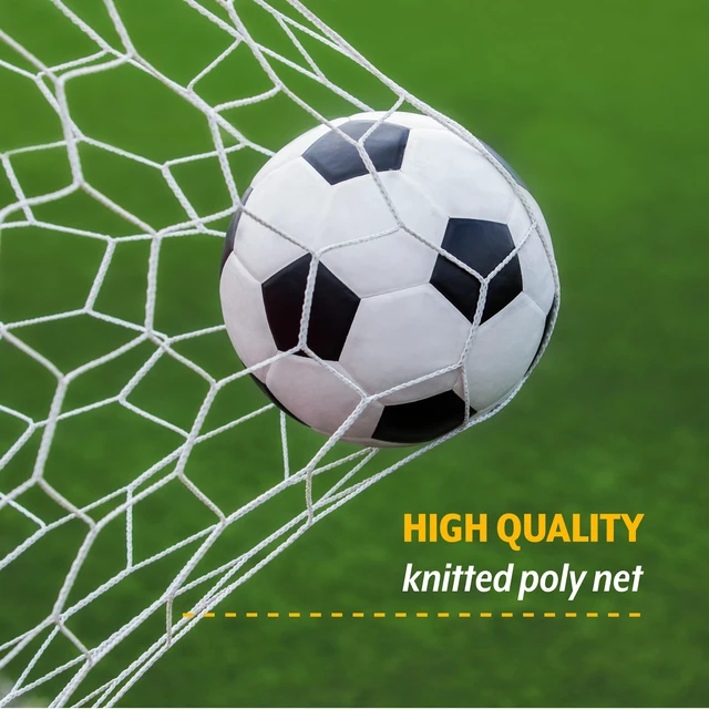 Alt view image 5 of 5 - 4 Foot Pop Up Soccer Goal - Portable Training Futsal Football Net - The Original Pickup Game Goal (Two Goals & Bag), Blue, 4' x 2'6" (MPX1)