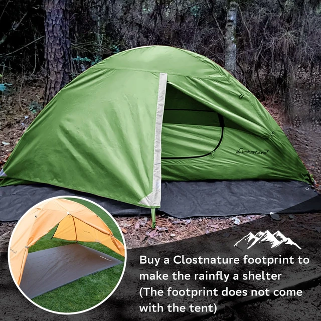 Alt view image 4 of 7 - 3 Person Lightweight Backpacking Tent, Easy Setup Tent | Aluminum Pole, PU 5000, Freestanding, Durable, Waterproof, Ultralight, Compact, 3 Man Camping Tent for Hiking Outdoor