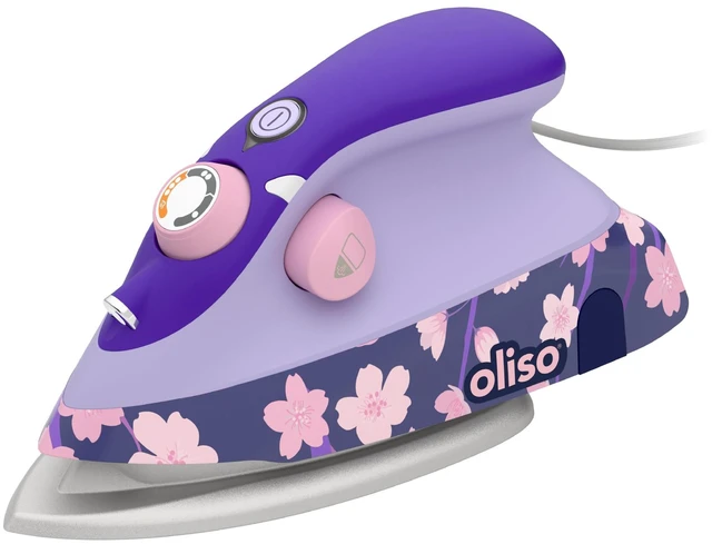 Main image of Yaya Han M3Pro Project Mini Steam Iron - Sewing, Quilting, Travel | 1000W Ceramic Soleplate, LED Light, Craft and Travel Steam Iron, Auto-Off, Dual Voltage 120V/220V, Portable, Compact